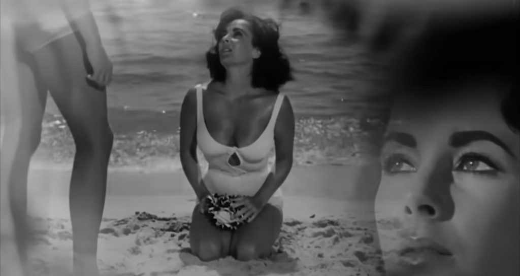 Suddenly, Last Summer (1959) - Screenshot - Catherine on the Beach